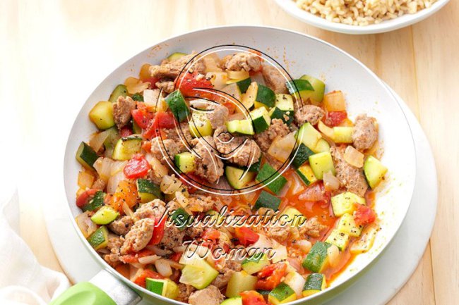 Sausage Zucchini Skillet