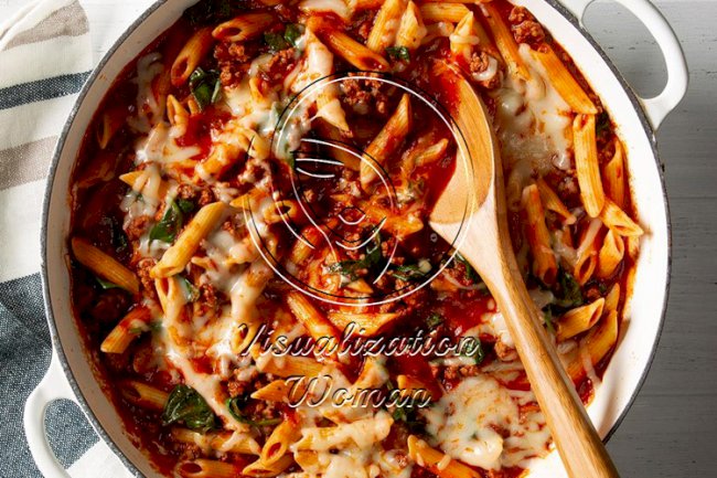 Hearty Penne Beef