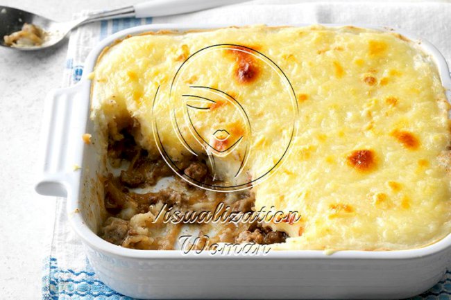 French Onion Shepherd’s Pie