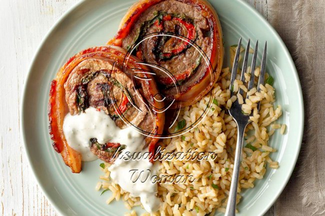 Flank Steak Pinwheels
