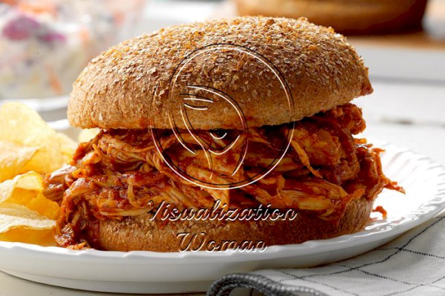 Pulled Chicken Sandwiches