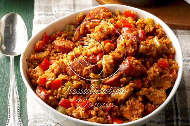 Bulgur Jambalaya