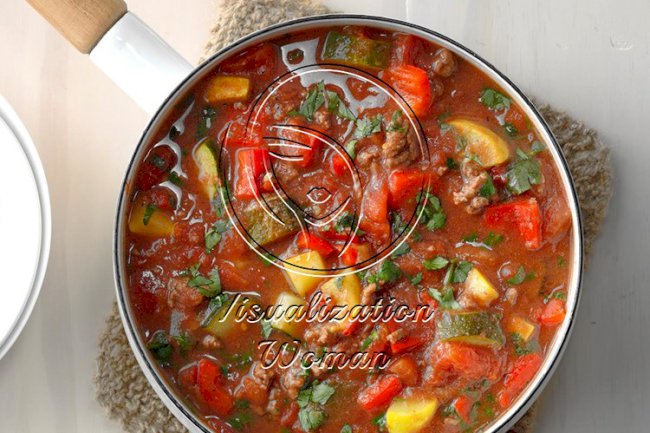 Ground Beef Veggie Stew