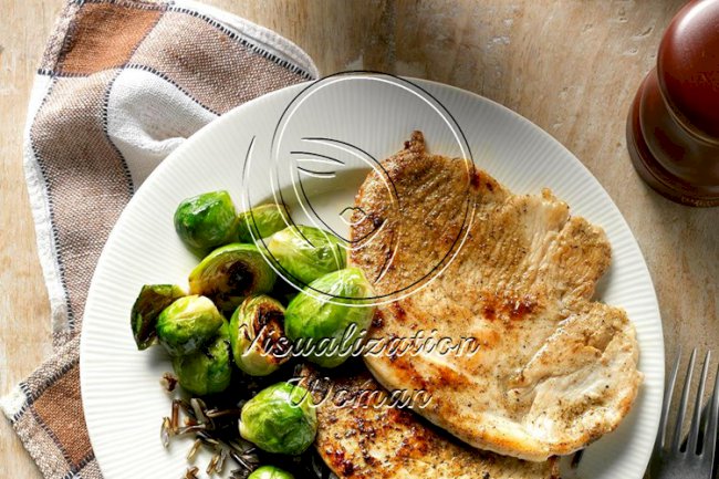 Turkey Cutlets with Pan Gravy