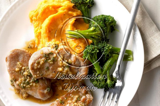 Glazed Rosemary Pork