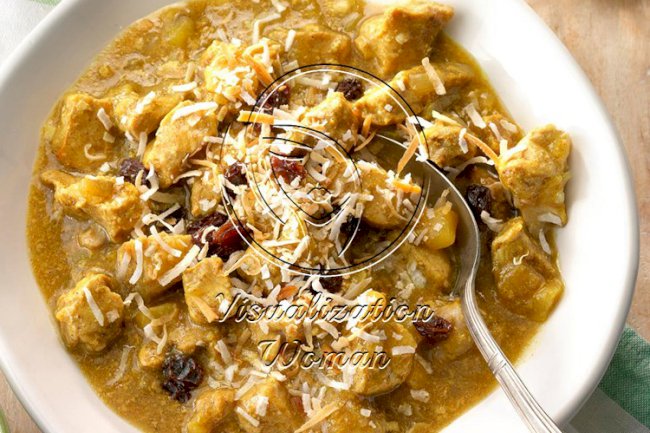 Slow-Cooker Pork and Apple Curry