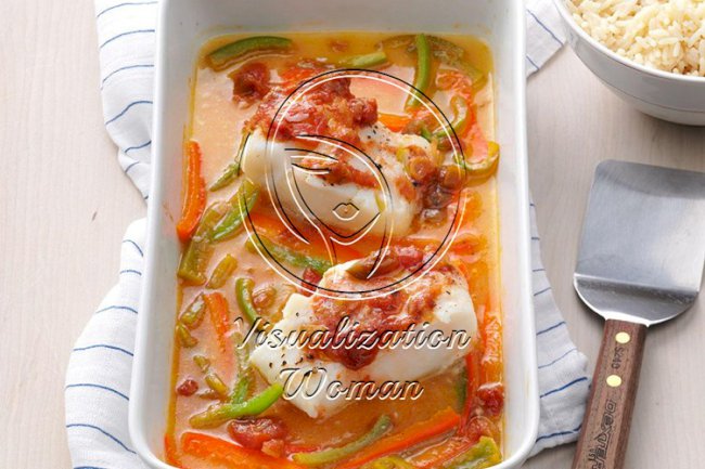Pepper and Salsa Cod