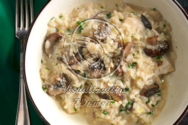 Risotto with Chicken and Mushrooms