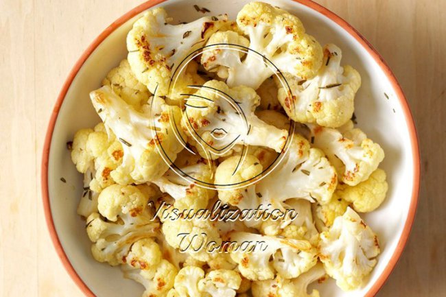 Roasted Rosemary Cauliflower