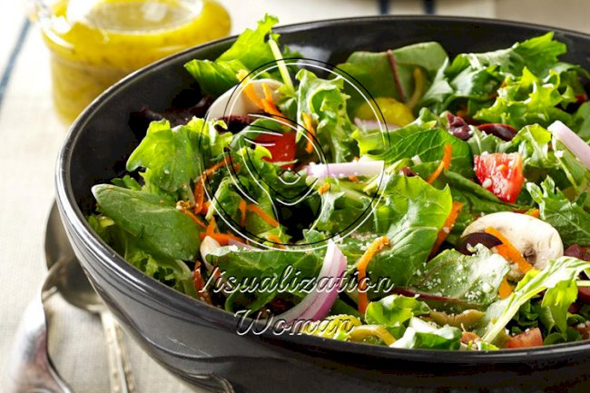 Italian Salad with Lemon Vinaigrette