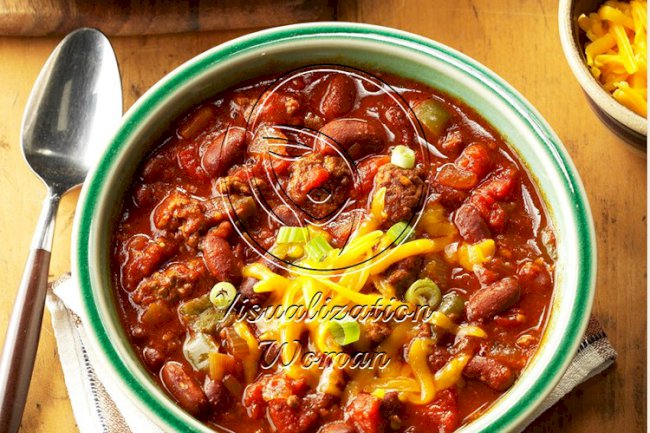 Slow-Cooked Chili