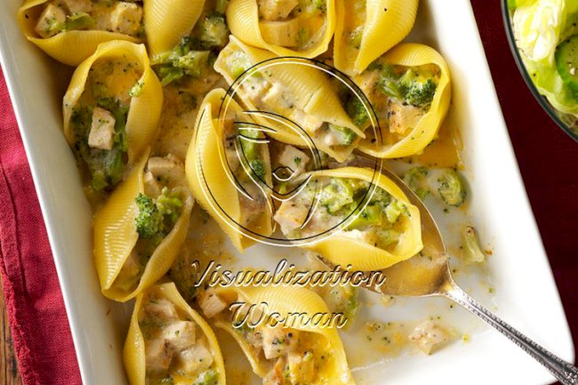 Chicken Broccoli Shells