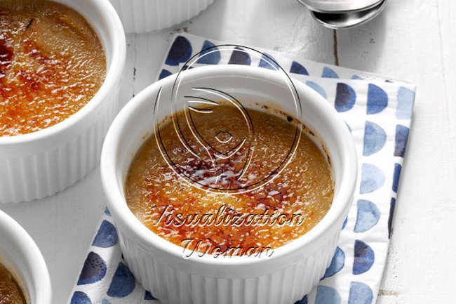 Caramel Apple Creme Brulee