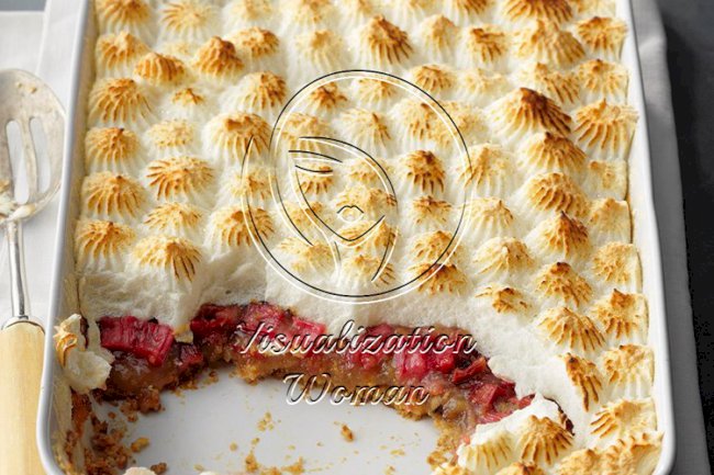 Rhubarb Torte