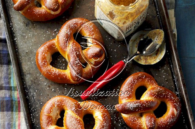 Soft Giant Pretzels