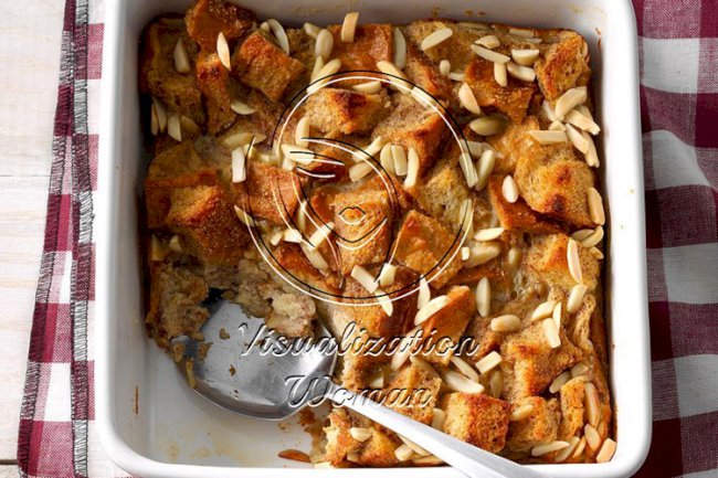 Chai-Spiced Bread Pudding