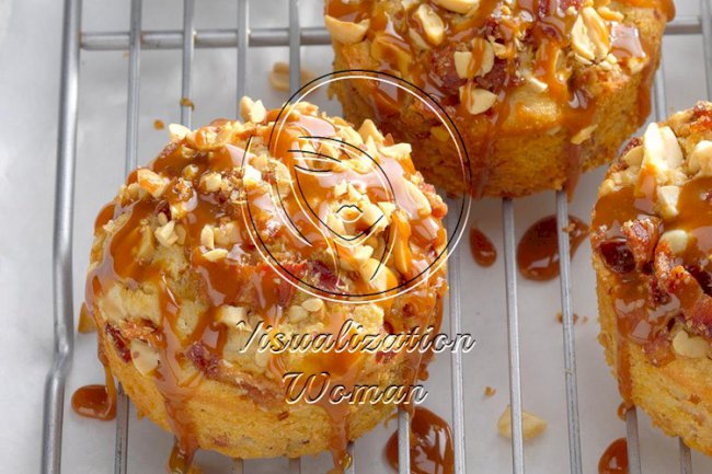 Bacon-Peanut Butter Cornbread Muffins