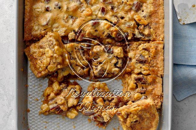 Date-Nut Honey Bars