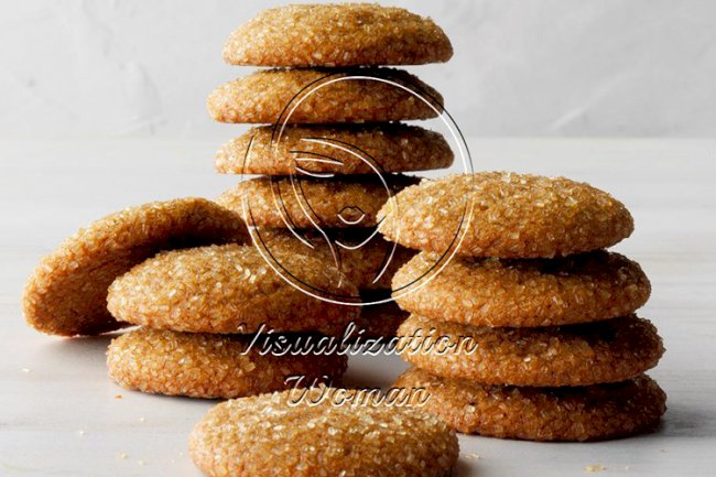 Molasses Cookies with a Kick