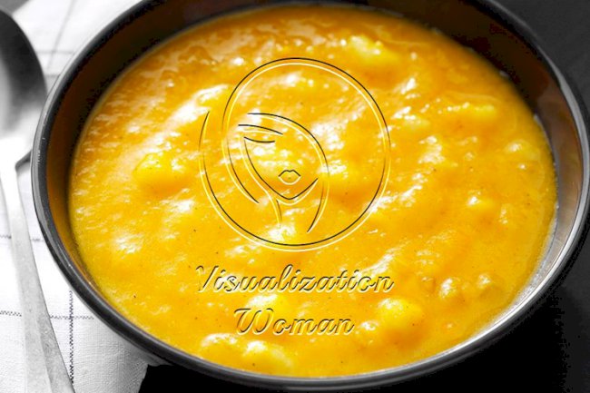 Squash Hominy Soup
