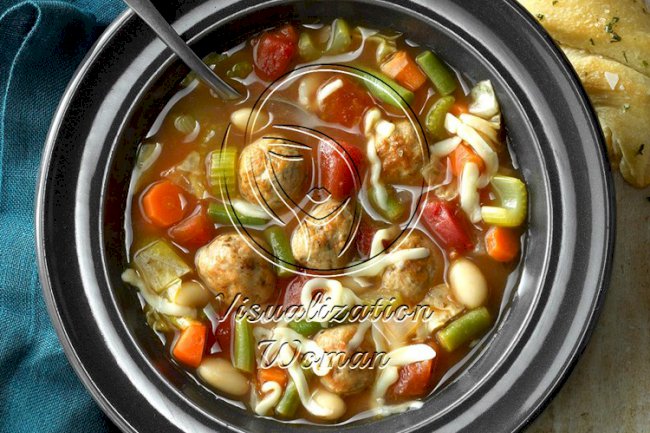 Flavorful Meatball Soup