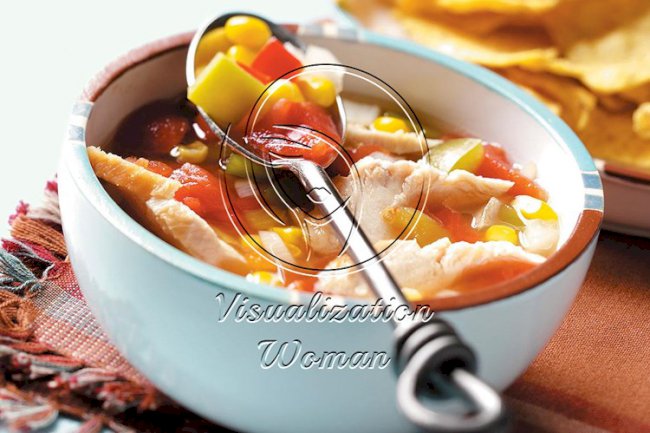 Slow Cooker Southwestern Chicken Soup