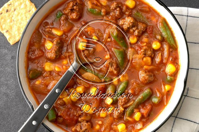 Hearty Beef Veggie Soup