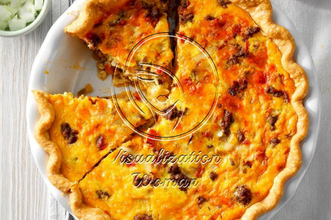 Roadside Diner Cheeseburger Quiche