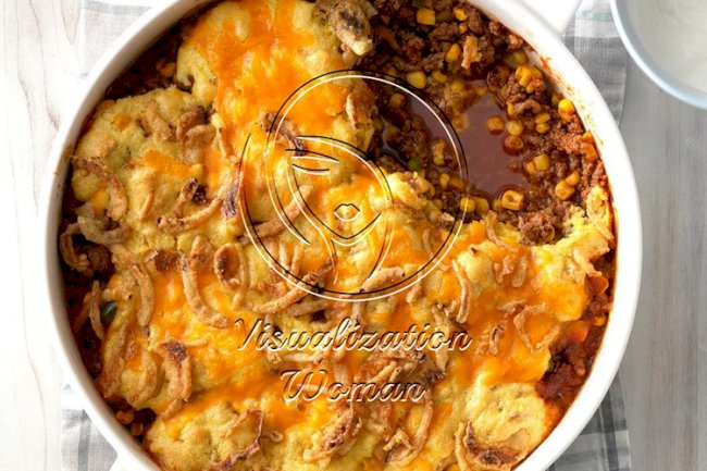Cornbread Taco Bake