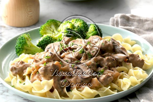 Easy Beef Stroganoff