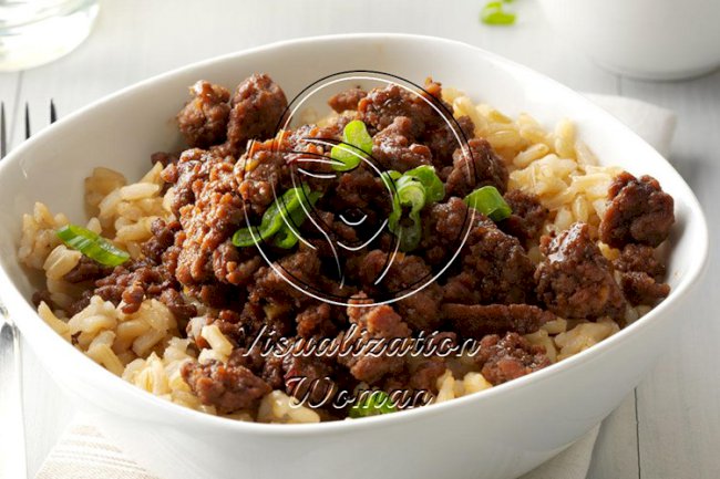 Korean Beef and Rice