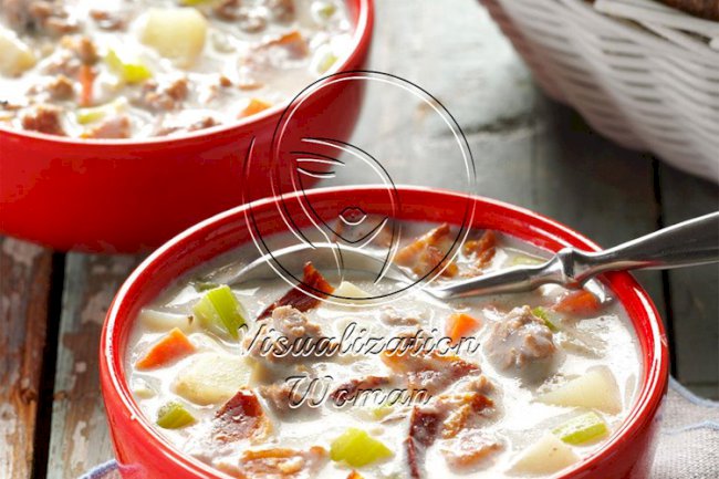 Beefy Bacon Chowder