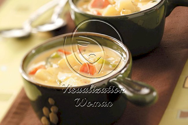 Hearty Cheese and Vegetable Soup