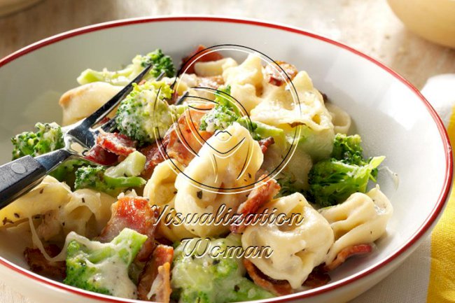 Bacon Tortellini Bake