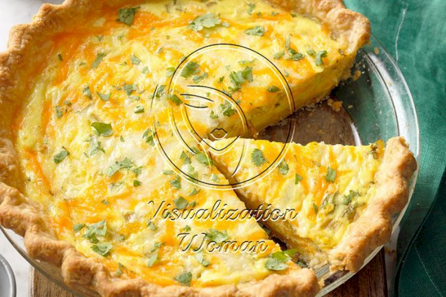 Chiles Rellenos Quiche
