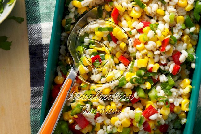 Barley Corn Salad