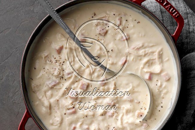 Chicken Cordon Bleu Soup