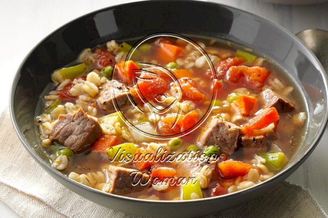 Comforting Beef Barley Soup