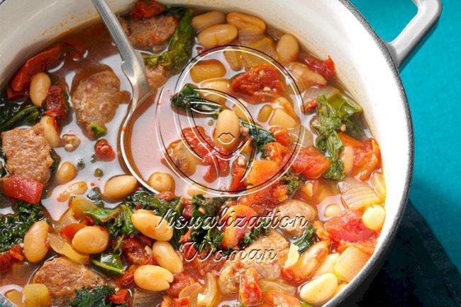 Italian Sausage Kale Soup