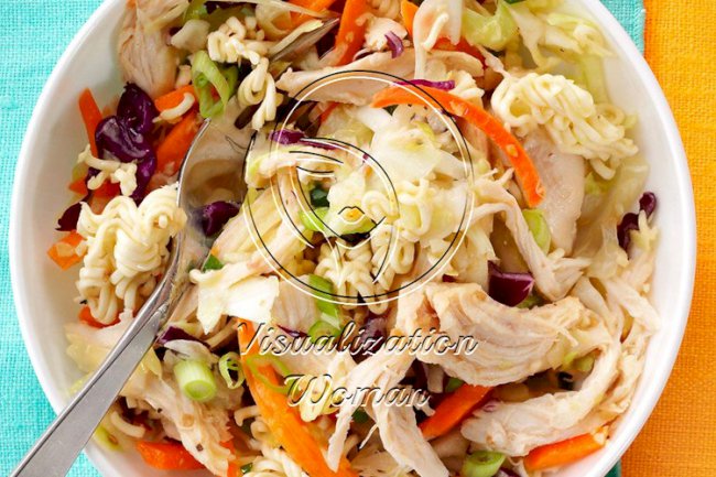 Easy Asian-Style Chicken Slaw