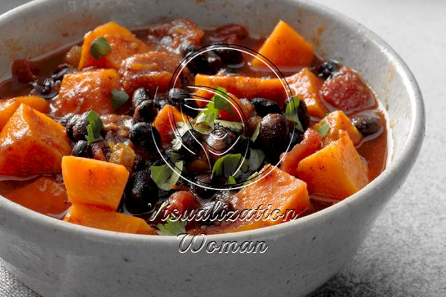 Slow Cooker Spicy Sweet Potato Chili