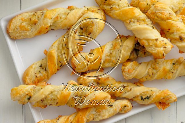 Crisp Caraway Twists