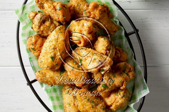 Fried Lemon-Pepper Wings
