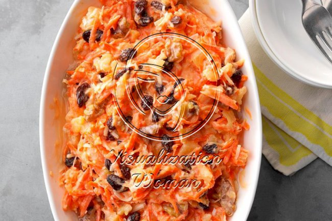 Fresh Ginger Carrot Salad