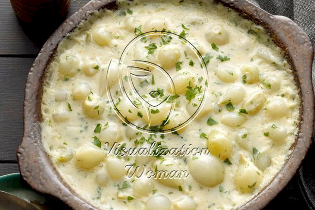 Creamed Pearl Onions