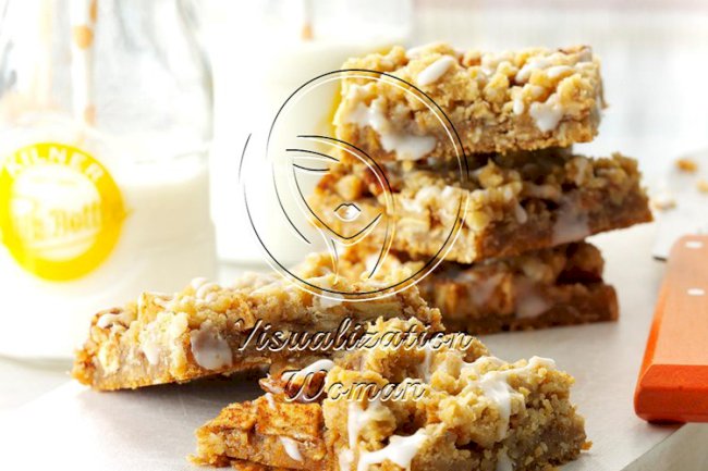Apple Streusel Bars