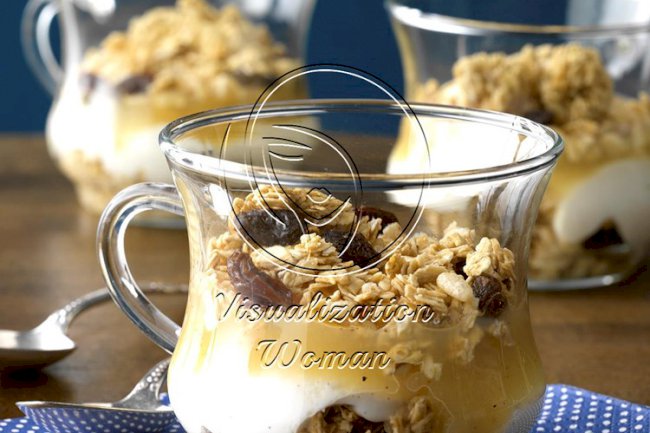 Apple Yogurt Parfaits
