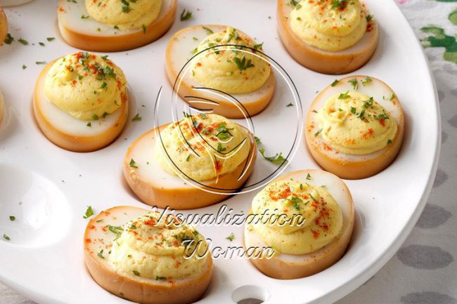 Smoked Deviled Eggs