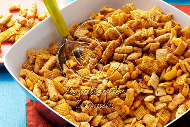Crunchy Italian Snack Mix