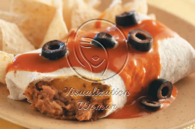 Beef & Bean Enchiladas